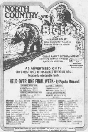Постер: Bigfoot: Man or Beast?