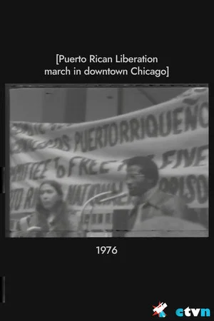 Постер: Puerto Rican Liberation march in downtown Chicago