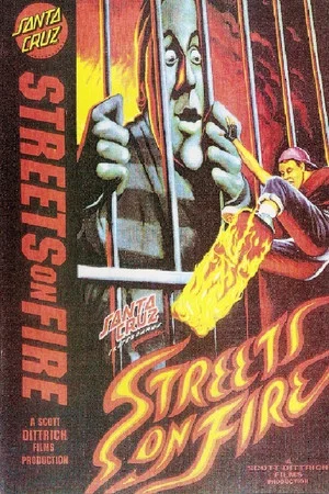 Постер: Santa Cruz Skateboards - Streets On Fire