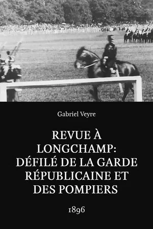 Постер: Revue à Longchamp: Défilé de la Garde Républicaine et des pompiers
