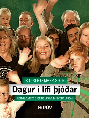 Постер: Dagur í lífi þjóðar