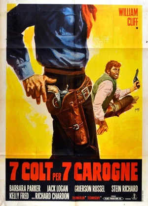 Постер: A Colt, Five Dollars and Carrion