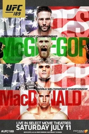 Постер: UFC 189: Mendes vs. McGregor