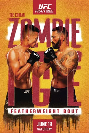 Постер: UFC on ESPN 25: Korean Zombie vs Ige