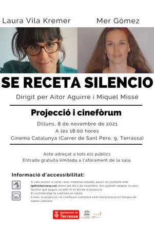 Постер: Se receta silencio