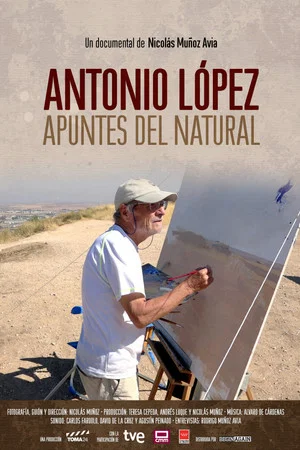 Постер: Antonio López: apuntes del natural