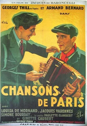 Постер: Chansons de Paris