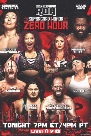 Постер: ROH: Supercard of Honor 2023: Zero Hour