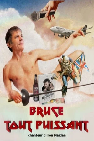 Постер: Bruce tout puissant, chanteur d'Iron Maiden