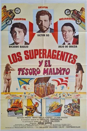 Постер: Los superagentes y el tesoro maldito