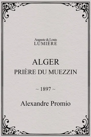 Постер: Alger : prière du muezzin