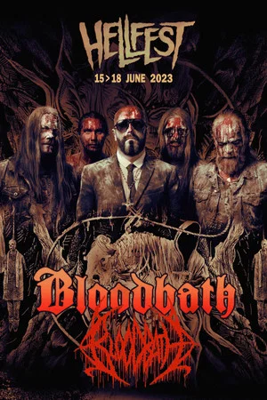 Постер: Bloodbath - Hellfest 2023