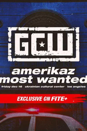 Постер: GCW amerikaz most wanted