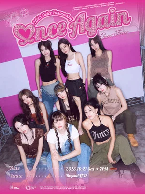 Постер: Beyond Live - 2023 TWICE FANMEETING 〈ONCE AGAIN〉