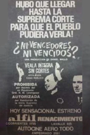 Постер: ¿Ni vencedores ni vencidos?