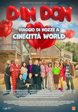 Постер: Din Don 8: Viaggio di nozze a Cinecittà World