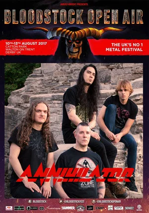 Постер: Annihilator: Bloodstock Open Air 2017