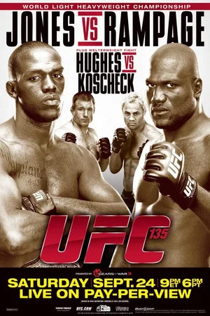 Постер: UFC 135: Jones vs. Rampage