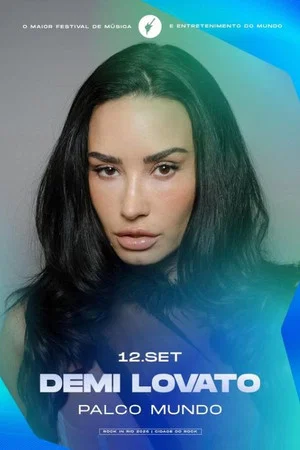 Постер: Demi Lovato - Rock in Rio 2026
