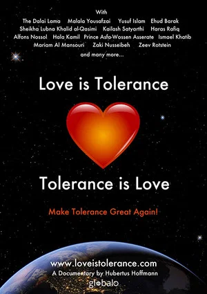 Постер: Love Is Tolerance - Tolerance Is Love