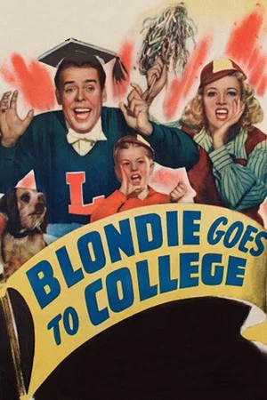 Постер: Blondie Goes to College