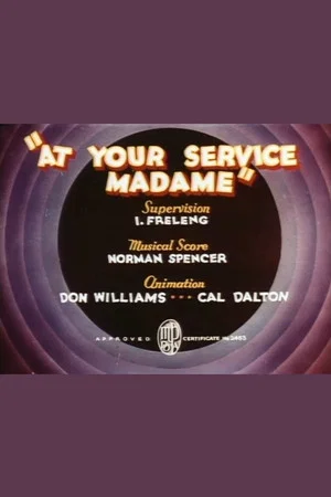 Постер: At Your Service Madame
