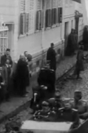 Постер: The Reception of the Greek King and the Heir Pavle Made by General Bojovic in Bitola
