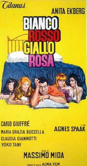 Постер: Bianco, rosso, giallo, rosa