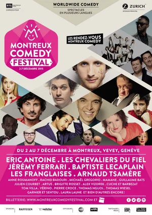 Постер: Montreux Comedy Festival 2015 - Eric Antoine Montreux tout