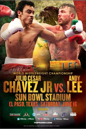 Постер: Chavez Jr. vs Lee