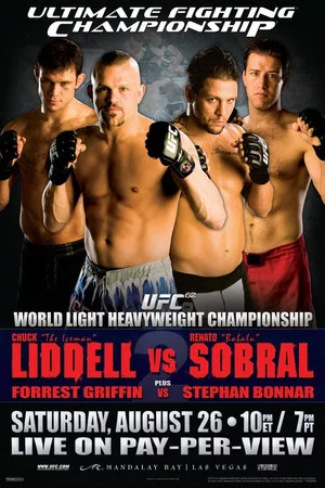 Постер: UFC 62: Liddell vs. Sobral