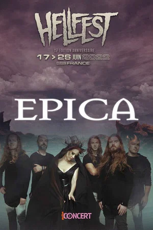 Постер: Epica - Hellfest 2022