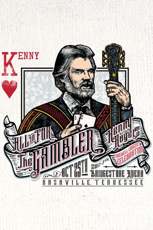Постер: All In For The Gambler: Kenny Rogers Farewell Concert Celebration