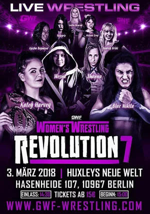 Постер: GWF Women's Wrestling Revolution 7