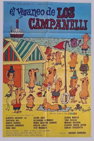 Постер: El veraneo de los Campanelli