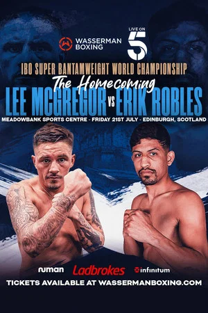 Постер: Lee McGregor vs. Erik Robles