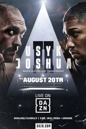 Постер: Oleksandr Usyk vs. Anthony Joshua II