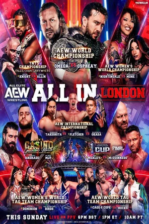 Постер: AEW All In 2026: London