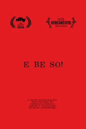 Постер: E BE SO!