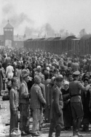 Постер: Dr Münch - läkare i Auschwitz