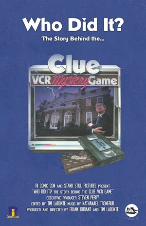 Постер: Who Did It? The Story Behind the Clue VCR Mystery Game