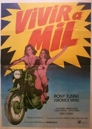 Постер: Vivir a mil