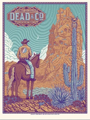 Постер: Dead & Company: 2023-05-23 Ak Chin Pavilion, AZ