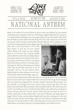 Постер: National Anthem