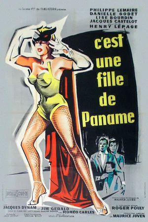 Постер: She's a girl from Paris