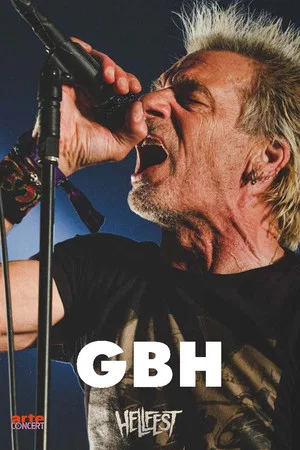 Постер: GBH - Hellfest 2022