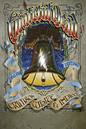 Постер: Grateful Dead: Crimson, White & Indigo