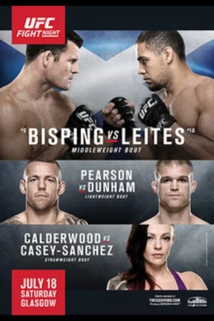 Постер: UFC Fight Night 72: Bisping vs. Leites