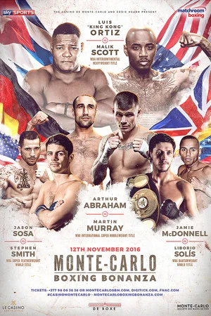 Постер: Luis Ortiz vs. Malik Scott