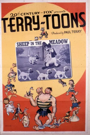 Постер: Sheep in the Meadow